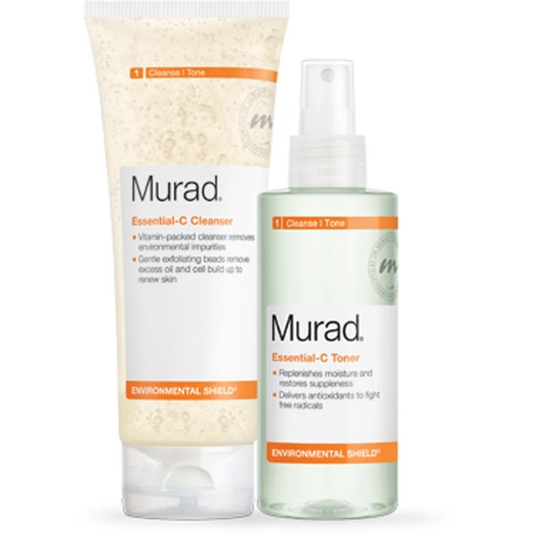 Murad Essential-C Cleanser & Toner Duo (Worth: £68.00)