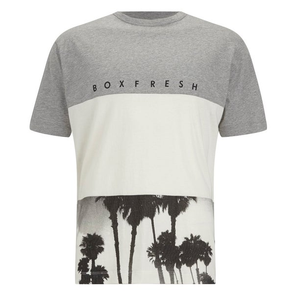 Boxfresh Men's Lozell T-Shirt - Black/White/Grey