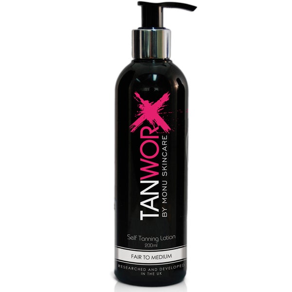 TANWORX Self Tanning Lotion - Fair to Medium (100 ml)