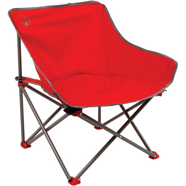 Coleman Kickback Folding Chair - Red