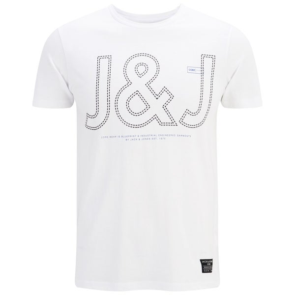 Jack & Jones Men's Construct T-Shirt - White
