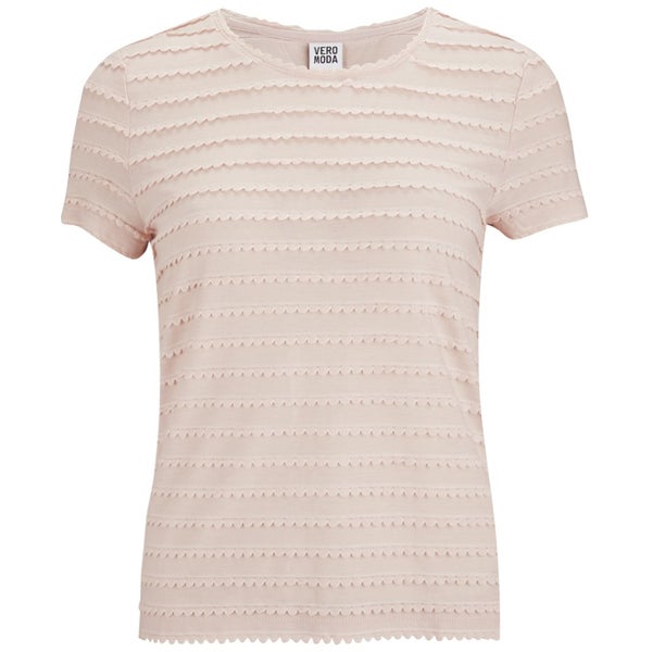 Vero Moda Women's Camil T-Shirt - Peach Whip