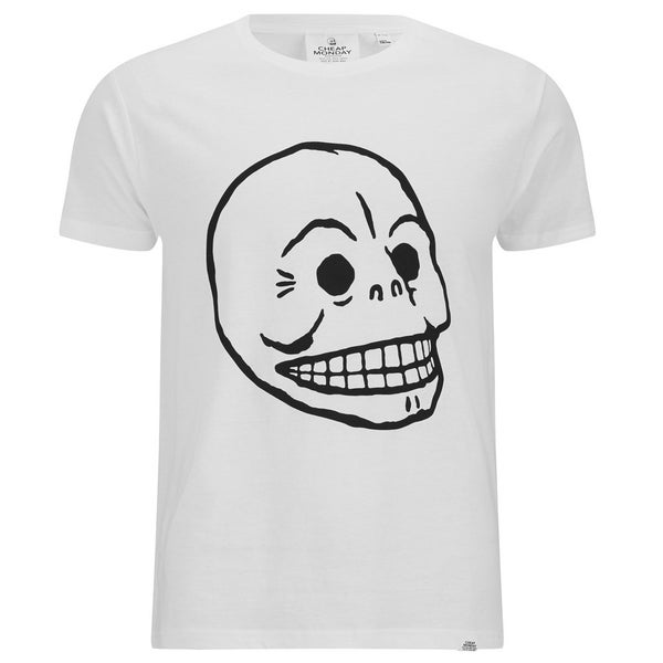 Cheap Monday Men's Standard Skull T-Shirt - White