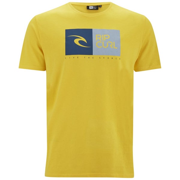 Rip Curl Men's Ripawatu Regular Fit T-Shirt - Yellow