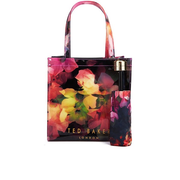 Ted Baker Women's Feltici Cascading Floral Umbrella Ikon Tote Bag - Black