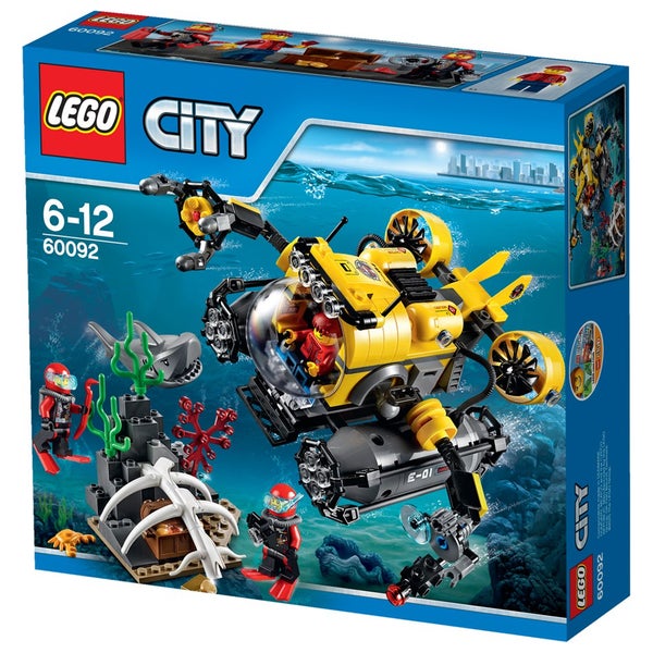 LEGO City: Diepzee Duikboot (60092)