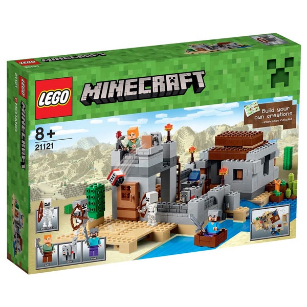 LEGO Minecraft: The Desert Outpost (21121)
