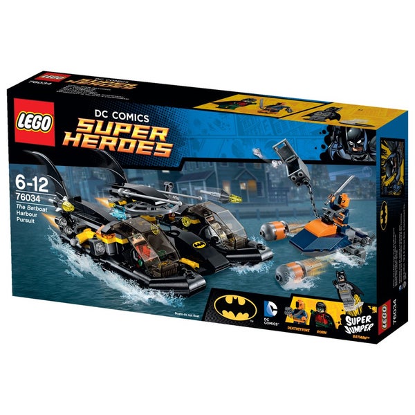 LEGO Super Heroes: Die Batboat-Verfolgungsjagd im Hafen (76034)