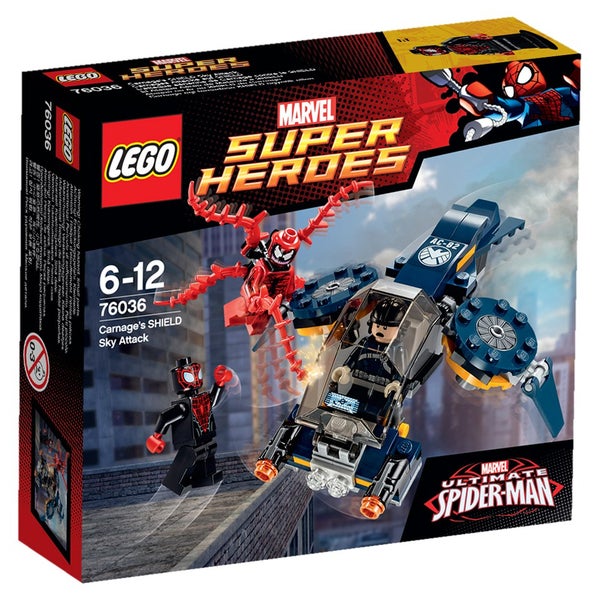 LEGO Super Heroes: Carnage’s SHIELD Luchtaanval (76036)