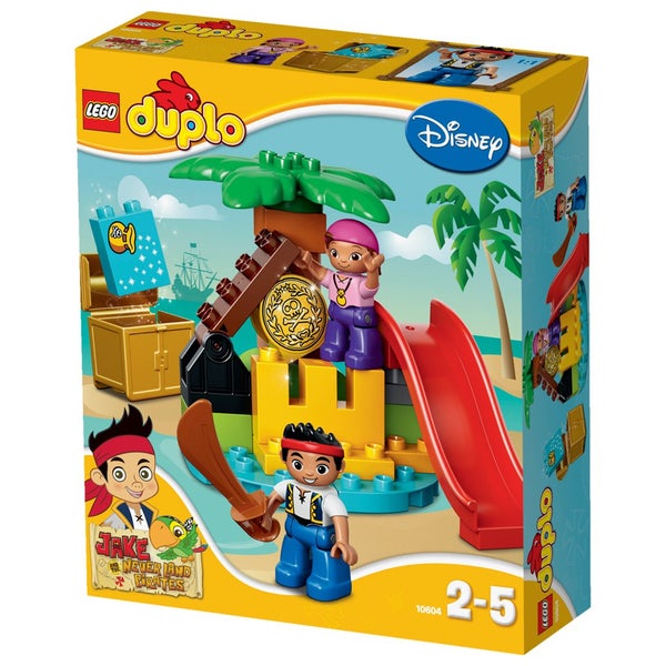 LEGO DUPLO: Jake & de Nooitgedachtland Piraten Schateiland (10604)