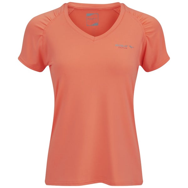 Gola Women's Felix Short Sleeve Training T-Shirt - Fluoro Coral