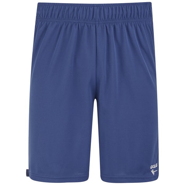 Gola Men's Field Block Football Shorts - True Blue/White