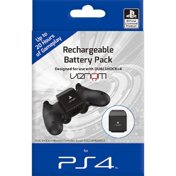 Pack Batterie Rechargeable PS4 -Noir