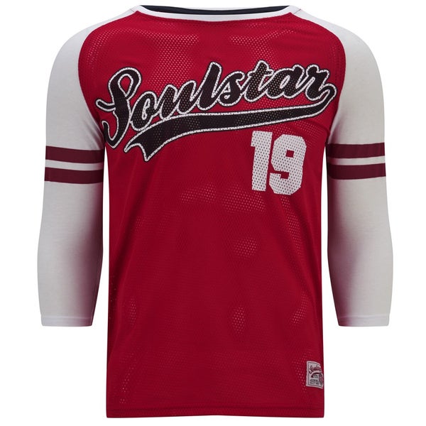 Soul Star Men's Mt Dodders Soulstar 19 T-Shirt - Red