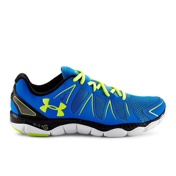 Under Armour Men's Micro G Engage II Running Shoes - Blue Jet/Black/White
