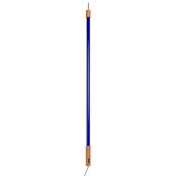Seletti 'Linea' Neon Fluorescent Lamp - Blue