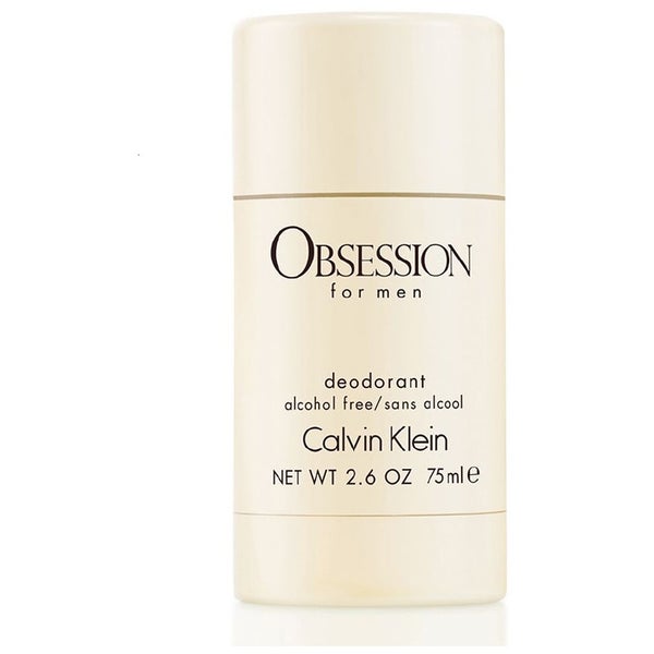 Barra desodorante Obsession for Men de Calvin Klein (75 g)