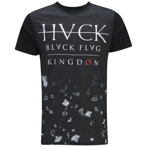 Hack Men's Rocket Sublimated T-Shirt - Black