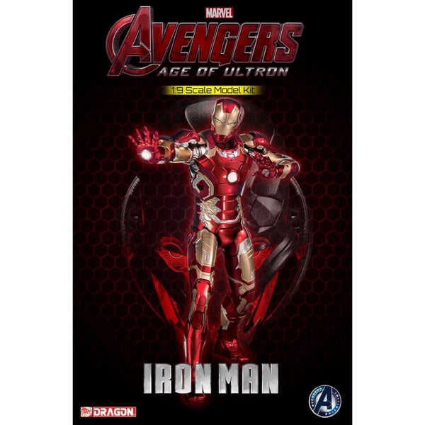 Dragon Action Heroes Marvel Age of Ultron Iron Man Mark 43 1:9 Scale Model Kit
