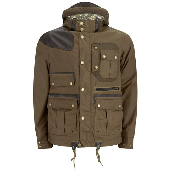 Barbour white mountaineering parka clearance