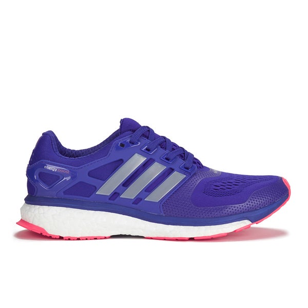 adidas Women's Energy Boost Running Shoes - Purple/Silver/Red