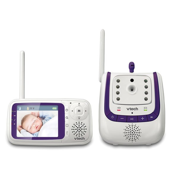 Vtech bm3300 full colour video sales & audio baby monitor