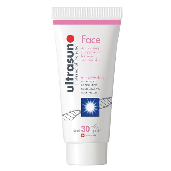 Ultrasun Professional Protection Face Anti-Ageing For Very Sensitive Skin 30 Høy Solfaktor 100 ml