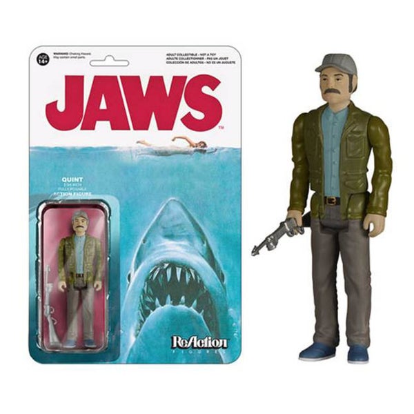 ReAction Jaws Quint 3 3/4 Inch Action Figure