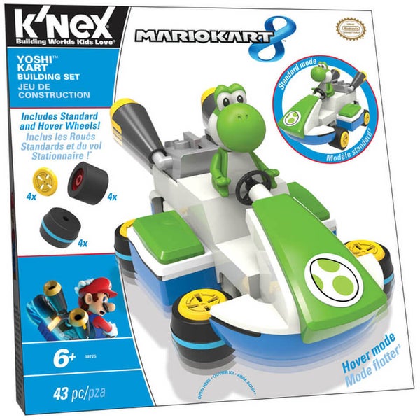 K'NEX Mario Kart: Yoshi Kart Building Set (38725)