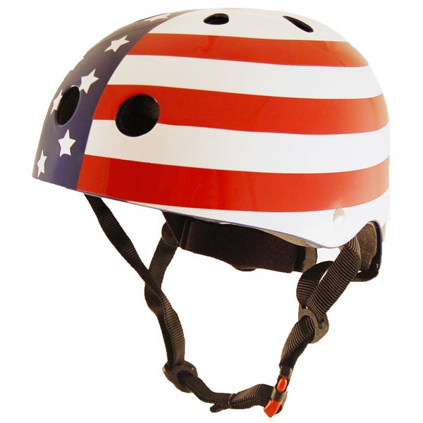 Kiddimoto USA Flag Helmet