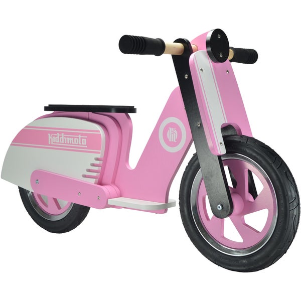 Kiddimoto Stripe Scooter - Pink