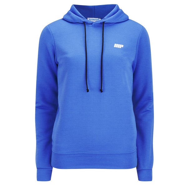 <p>Sweatshirt à capuche pour femme Myprotein – bleu</p>