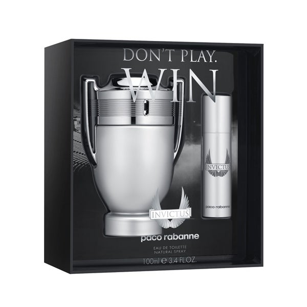Paco Rabanne Invictus Collector Set EDT (100ml) and Travel Spray (10ml)