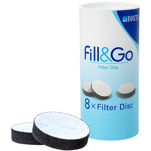 BRITA Fill & Go Disques filtrants 8 pièces