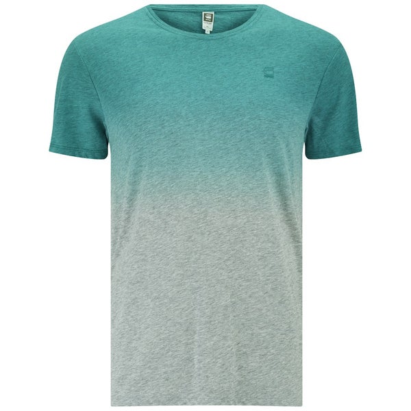 G-Star Men's Dipped Short Sleeved T-Shirt - Green