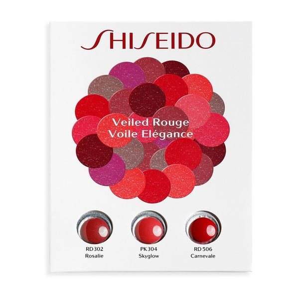 Shiseido Veiled Rouge Lipstick (3 Shades)