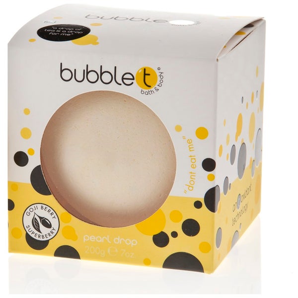 Bubble T Bath and Body Pearl Drop in Lemongrass and Green Tea (180g).