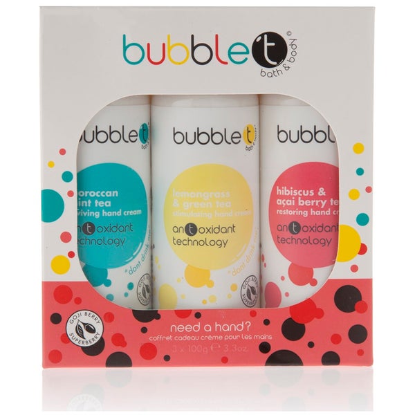 Bubble T Bath and Body Need a Hand (Hand Cream Trio Gift Set)