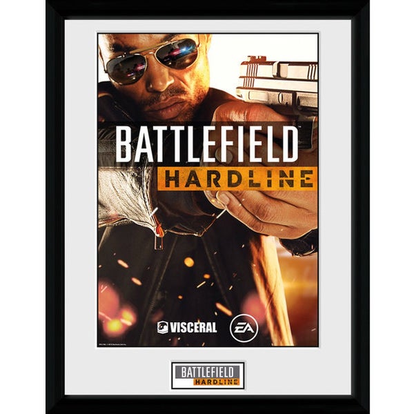 Battlefield Hardline Cover - 12 x 16 Framed Photographic