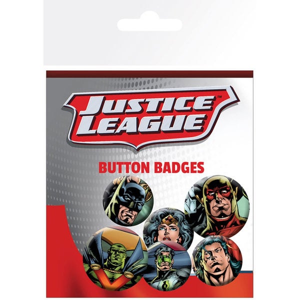 Lot de Badges Justice League