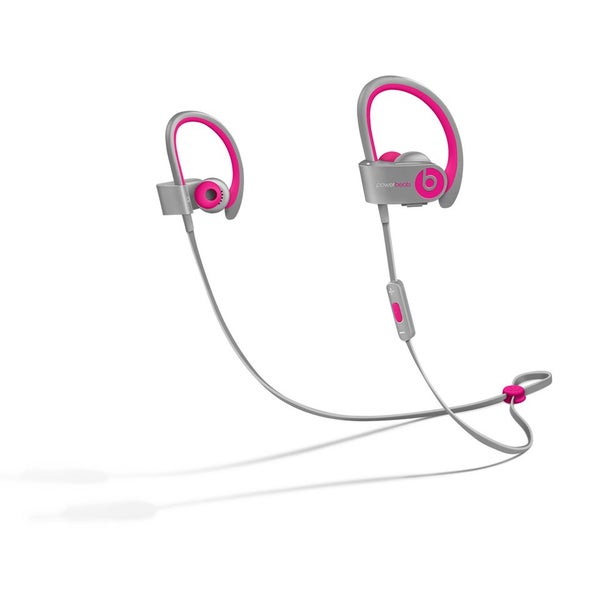 Beats by Dr. Dre: PowerBeats 2 Wireless Earphones - Pink/Grey
