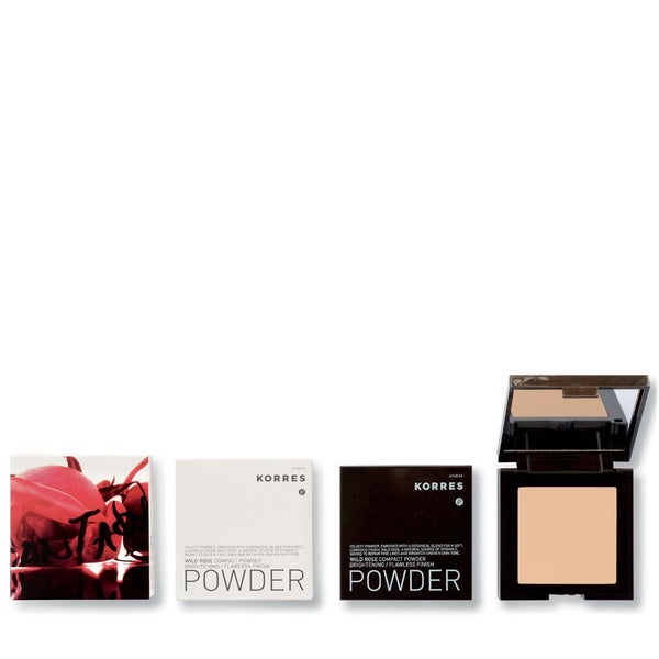 KORRES Colour Wild Rose Compact Powder (コレス カラー ワイルド ローズ コンパクト パウダー)