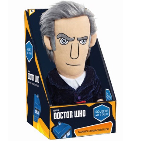Doctor Who 12th Doctor Peter Capaldi Medium Talking Plush