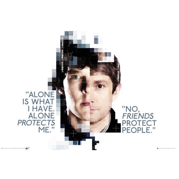 Sherlock Faces - Maxi Poster - 61 x 91.5cm