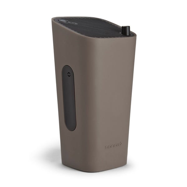 Sonoro Cubo Go New York Portable Bluetooth Speaker - Black/Brown