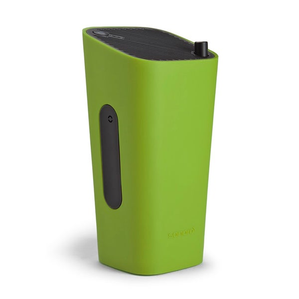 Sonoro Cubo Go New York Portable Bluetooth Speaker - Black/Green