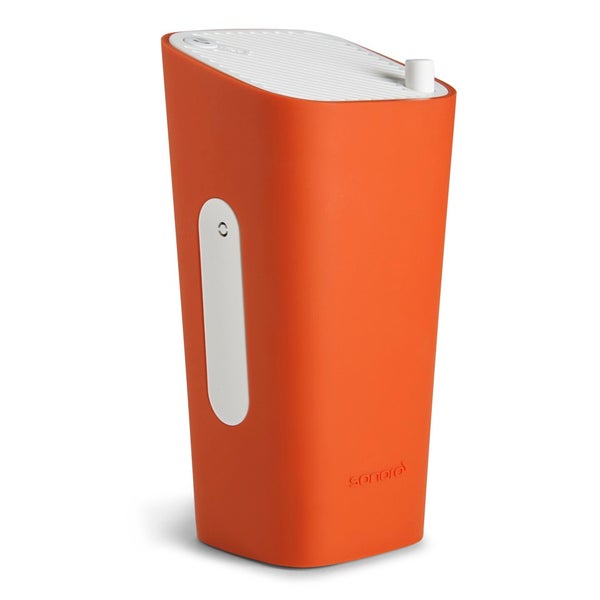 Sonoro Cubo Go New York Portable Bluetooth Speaker - White/Orange