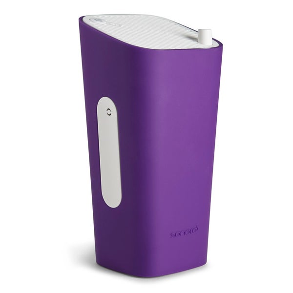 Sonoro Cubo Go New York Portable Bluetooth Speaker - White/Purple