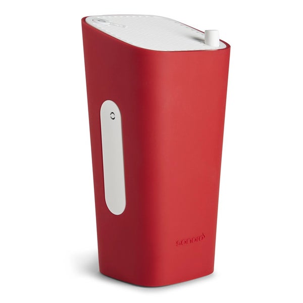 Sonoro Cubo Go New York Portable Bluetooth Speaker - White/Red