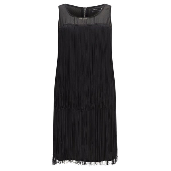 Religion Women's Glow Tassel Detail Dress - Black